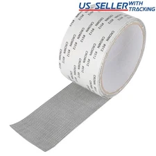 Window Screen Repair Patch Adhesive Fiberglass Mesh Hole Repair Tape 2" 6.5ft