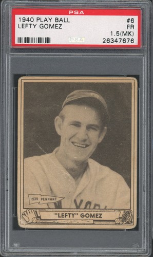 1940 Lefty Gomez #6