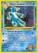 Misty's Golduck - 12/132 - Pokemon Gym Challenge Unlimited Holo Rare Card LP on eBay