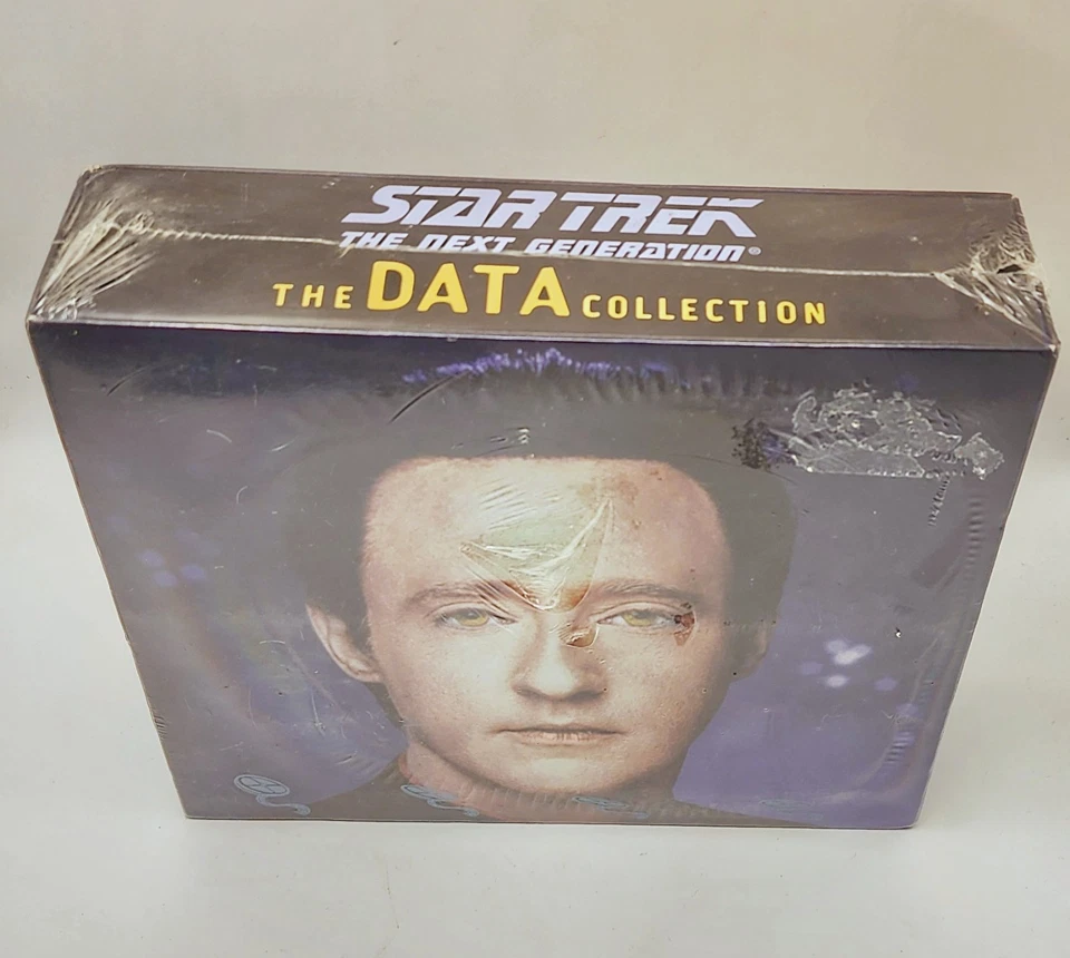 Star Trek The Data Collection 1997 VHS SEALED NEW Unopened 4-Tape Box Set - Image 2 of 4