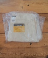 DEADSTOCK VTG Carhartt Men's B04 Carpenter Utility Painter Pants Nat. USA 34x34