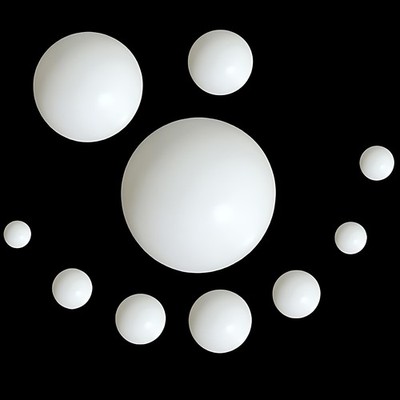 PTFE Präzision Solide Plastik Kugeln Kunststoff 1mm-63mm Polytetrafluorethylen