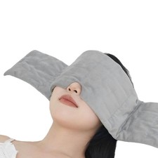 Weighted Eye Mask for Sleeping Blackout Sleep Mask Blindfold for Women  Men