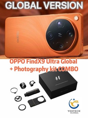 OPPO Find X9 Ultra 512GB Global Model + Hasselblad Photography Kit Orange
