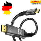8K USB-C auf HDMI 2.1 Adapterkabel 60Hz für MacBook Pro iPad Laptop