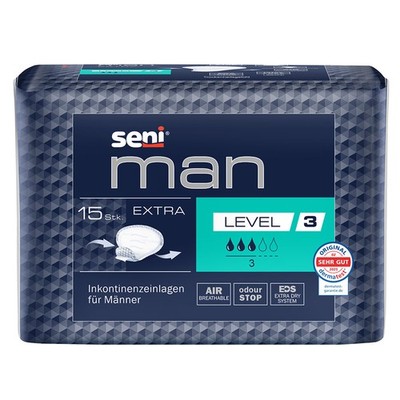 Seni Man Extra Level 3 Inkontinenzeinlagen (1x15 Stk.)