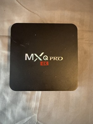 Working MXQ Pro 4K Smart TV Box With Remote - Black (tested) - Free Shipping