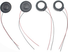 6 PCS Speakers 2 Watt 8 Ohm Micro Internal Speaker round Metal Shell Mini Multim