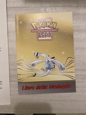 Libro Medaglie Pokemon Lega Johto Lugia