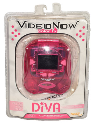 Broken -Video Now Color FX DIVA Pink Kids Personal Video Player Hasbro 2004