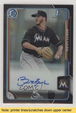 2015 Bowman Draft Asia Exclusive Black Refractor 13/35 Brett Lilek Auto READ g6p