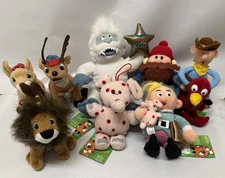 Rudolph Island of Misfit Toys Christmas Lot of 8 Plush CVS Tags 7" Stuffins