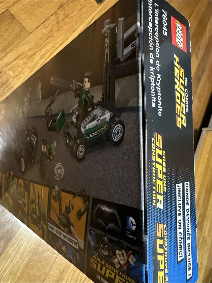 Brand New Factory Sealed Lego DC Super Heroes Kryptonite Interception 76045 - Image 4 of 4