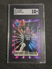 RARE 2020-21 Donruss 244 Tre Jones Purple Laser Holo Numbered 62/99 MAKE OFFERS 