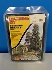 Woodland Scenics 956 Scenery Details Learning Kit for Model Train Layout