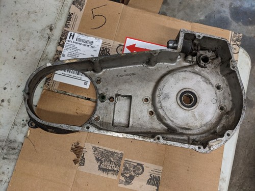 HARLEY FXB STURGIS FXSB INNER PRIMARY BELT DRIVE HOUSING X30-00085 60497-80 OEM