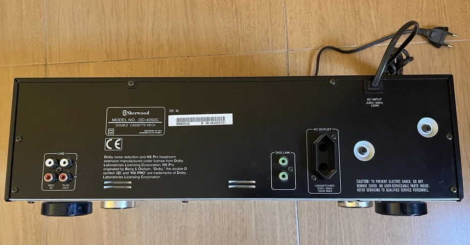 Platina Cassette Doble Sherwood DD-4050C - Imagen 3 de 3