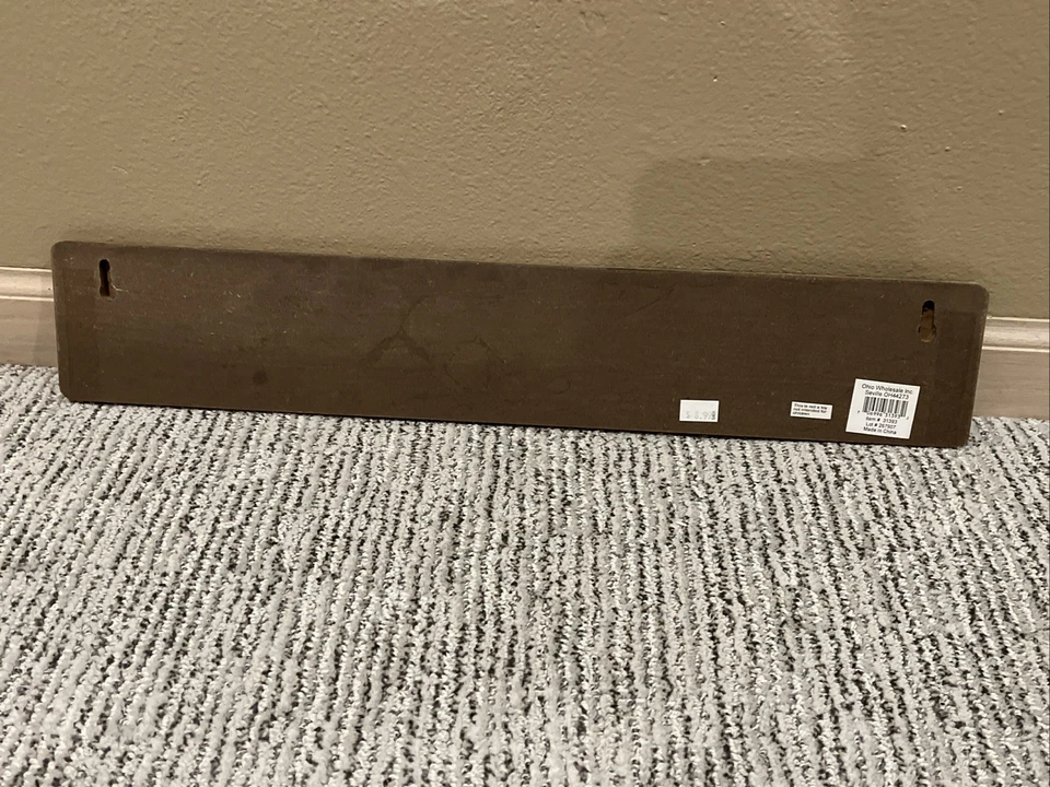 Velocímetro retro para automóvil montado en la pared de 20” x 4” con odómetro de crucero – ¡RARO! Foto 2 de 4