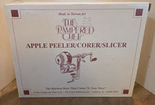 The Pampered Chef Apple Peeler / Corer / Slicer New In Open Box-Retired Style