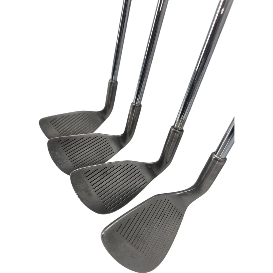 Paquete de palos de golf de hierro MacGregor EE. UU. II diestro para hombre 7-8-9-PW R-Flex eje de acero Foto 4 de 4