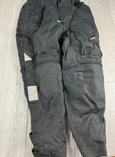 Cortech Tour Master Motocycle Pants Black Size Large Inseam 32