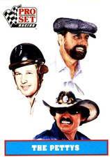 1991 Pro Set Petty Family #1 Maurice Petty Richard Petty Lee Petty