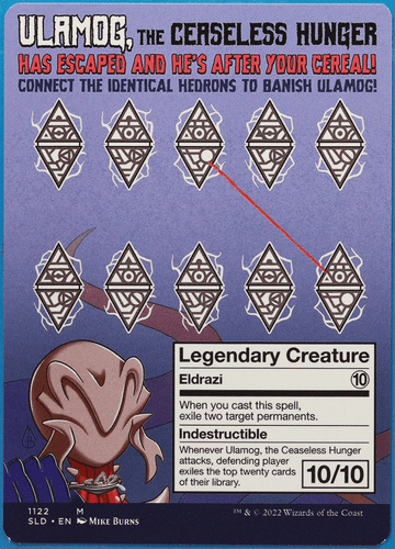 Ulamog, the Ceaseless Hunger (Secret Lair Promo) NM MTG CARD (503819) ABUGames - Picture 2 of 2