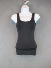Hanro Camisole Womens Small Black Touch Feeling Microfiber Tank Top Stretch