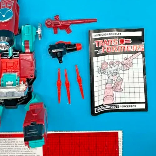 1985 Perceptor 100% COMPLETE TECH SPEC G1 TRANSFORMERS UNUSED HIGH GRADE - Image 4 of 4