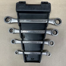 Craftsman Double Box End Ratcheting Wrench Set VA 42593 Vintage Made In USA