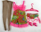 VINTAGE 1960's MATTEL BARBIE UNDERLINERS #1821 OUTFIT