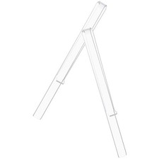 1 Pair Durable Clear Acrylic Music Stand Page Clips for Sheet Music Fixing