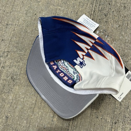 Vintage Florida Gators Starter Shockwave Hat Cap 90s Deadstock Collision Snap - Picture 6 of 9