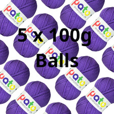 PACKS OF FIVE Cygnet Everyday Pato DK Yarn Double Knit Crochet Knitting Wool