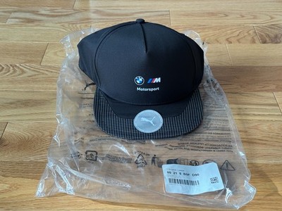 Genuine BMW BMW M Motorsport FB Cap Hat Black - Part Number 80-21-5-B5F-D90 PUMA