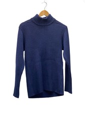 Agnes B. Homme Knit Sweater Thick 1 Wool NVY