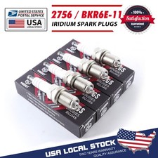 Pack Of 4 - For Ngk 2756 Modigt Resistor Type Premium Spark Plug Bkr6e-11 New