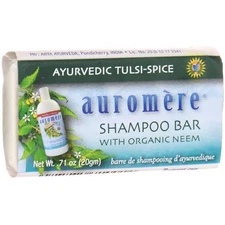 Auromere Ayurvedic Shampoo Bar - Eco Friendly Vegan Handmade
