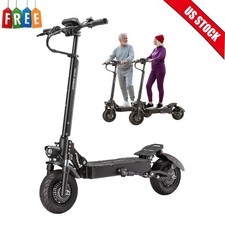 T104 10'' 2400W Electric Scooter for Adults 52V/21AH 65km/h Off-Road E-Scooter