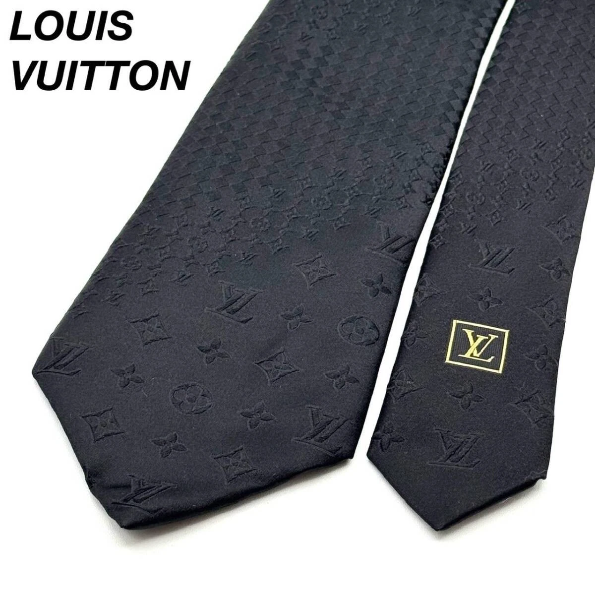 Louis Vuitton Black Tie Ties for Men for sale | eBay