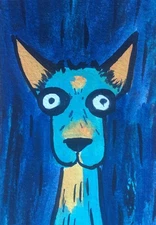 Aceo Original Mixed Media Art