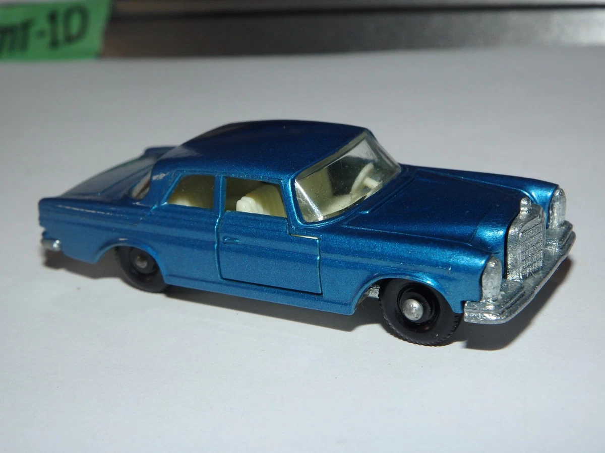Vintage 1969 MATCHBOX LESNEY No. 46 MERCEDES 300SE Blue No Box | eBay