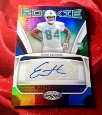 Elijah Higgins 2023 Panini Certified Rookie Signatures AUTO /149 DOLPHINS