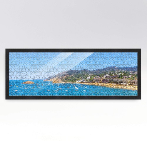 11x22 Frame Black Real Wood Picture Frame Width 1.25 inches | Interior Frame Dep - Picture 3 of 7