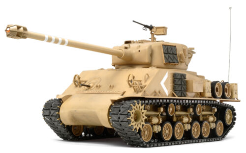Tamiya 1/16 R/C Full Option  M51 SUPER SHERMAN  Tank Model Kit  Israel DF 56032 - Afbeelding 1 van 5