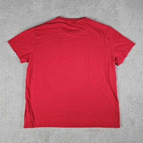 Vintage Polo Sport Ralph Lauren T Shirt Mens L Single Stitch Spellout Crew Neck - Picture 3 of 8