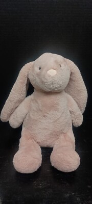 Animal Adventure Pink Dusty Rose Lop Ear Bunny Rabbit Plush Stuffed Animal 15''