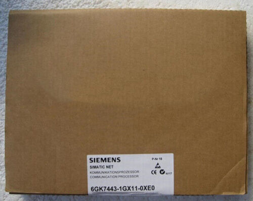 NEW 6GK7 443-1GX11-0XE0 Siemens 6GK7443-1GX11-0XE0 S7-400 COM NSPROCESSOR - Picture 1 of 1