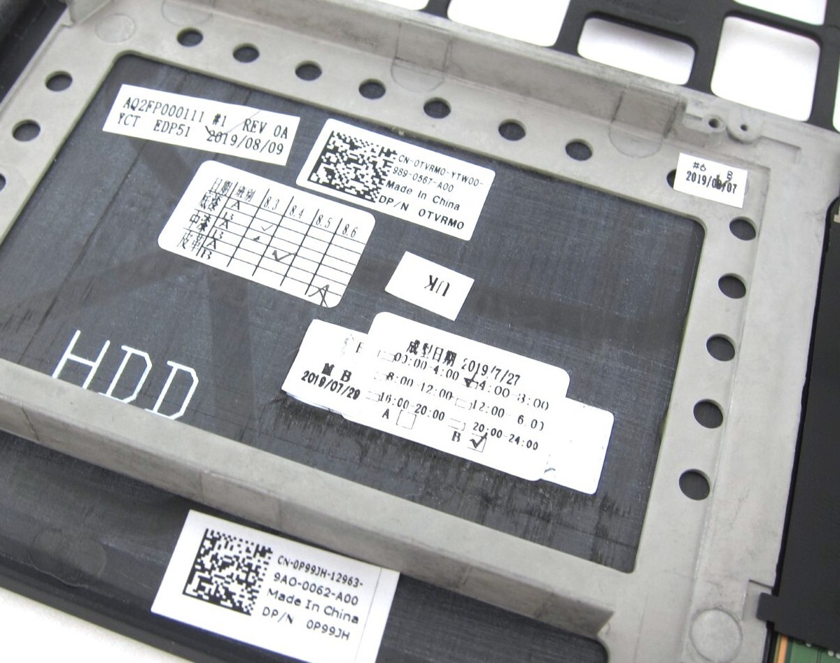 Genuine Dell XPS 15 7590 Precision 5540 Palmrest With Touchpad | UK Layout P1WPT 15HH5