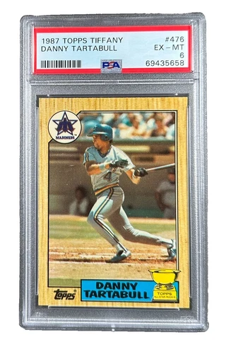 Topps Danny Tartabull Baseball 1987 Season Sports Trading Cards & Accessories